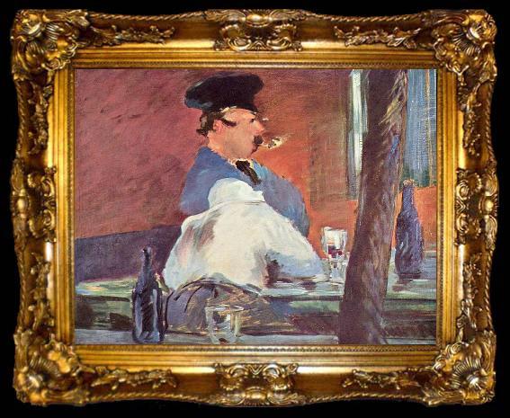 framed  Edouard Manet Schenke, ta009-2